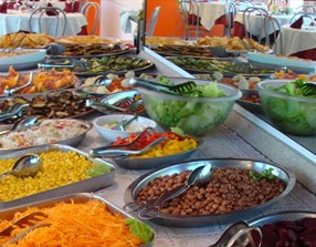 Buffet verdure