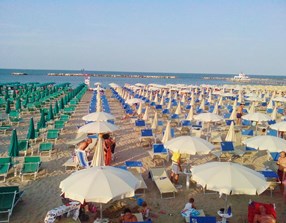 Spiaggia Bagno pippo Valverde di Cesenatico